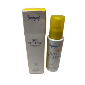Supergoop! (Re) Setting Refreshing Mist SPF 40 3.4oz Exp: 01/25